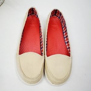 Women's Flat Casual Croc Shoe